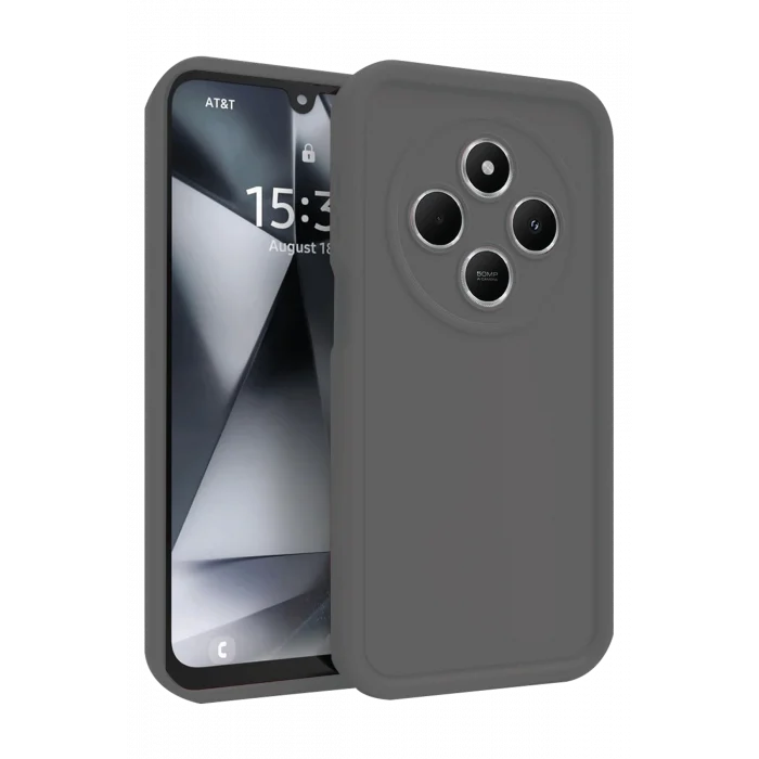 Mey İthalat®   Redmi 14C Kılıf Viera Silikon - Gri