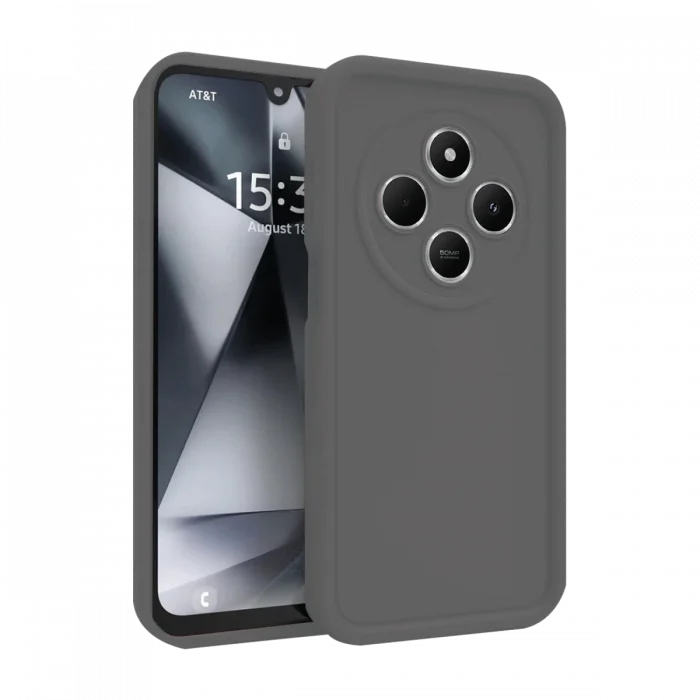 Mey İthalat®   Redmi 14C Kılıf Viera Silikon - Gri