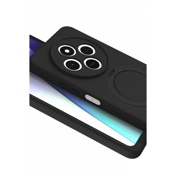 Mey İthalat®   Redmi 14C Regal Magsafe Standlı Kapak - Siyah