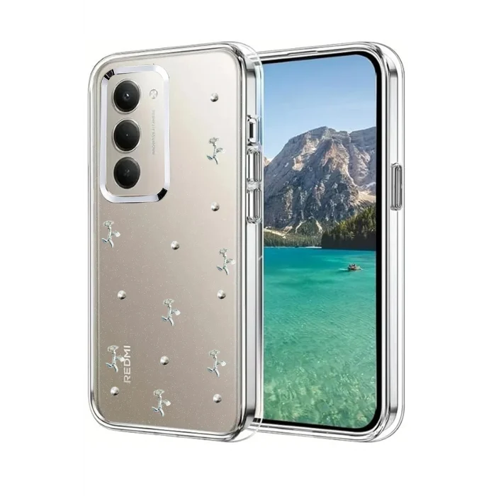 Mey İthalat®   Redmi 15 4G Fiyonk Desenli Kapak - Desen 4