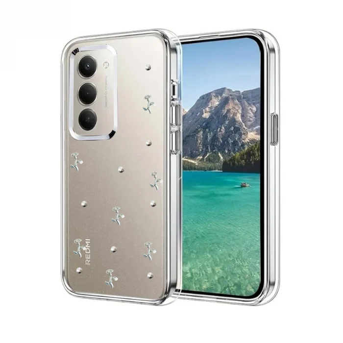 Mey İthalat®   Redmi 15 4G Fiyonk Desenli Kapak - Desen 4