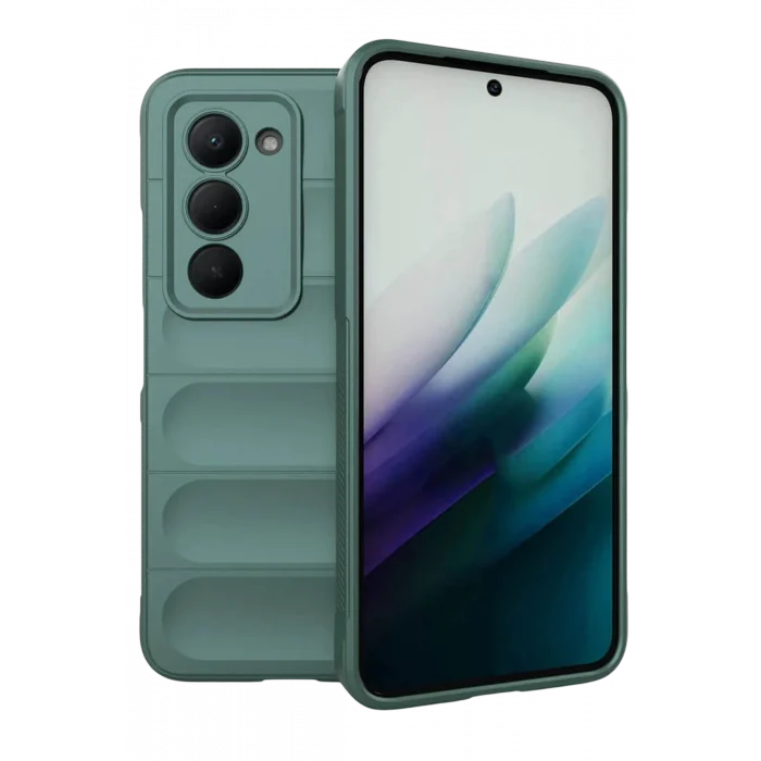 Mey İthalat®   Redmi 15 4G Optimum Silikon - Koyu Yeşil