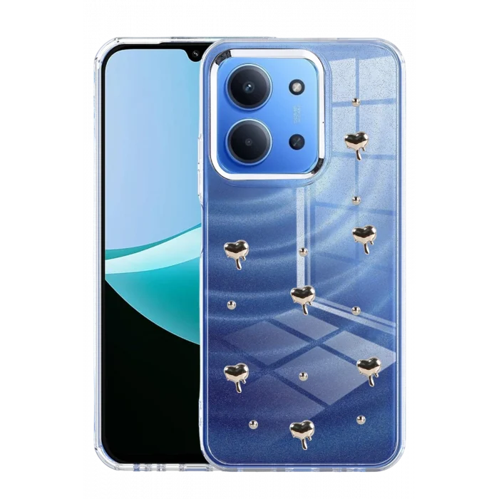 Mey İthalat®   Redmi 15C 4G Fiyonk Desenli Kapak - Desen 1