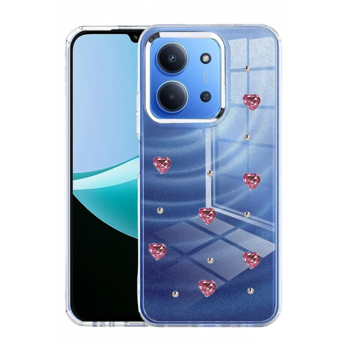 Mey İthalat®   Redmi 15C 4G Fiyonk Desenli Kapak - Desen 3