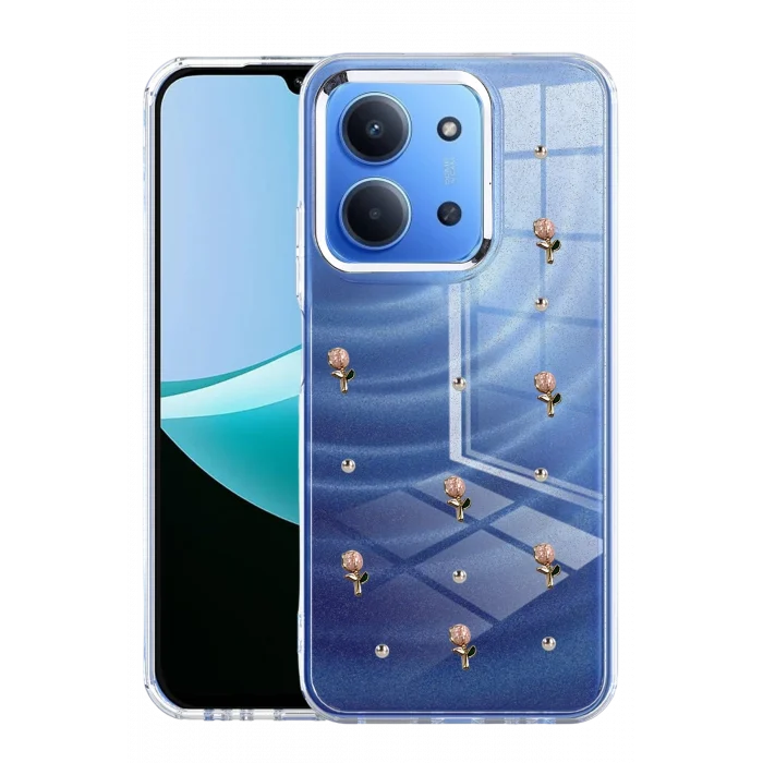 Mey İthalat®   Redmi 15C 4G Fiyonk Desenli Kapak - Desen 6