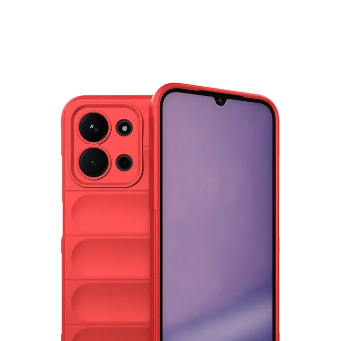 Mey İthalat®   Redmi 15C 4G Optimum Silikon - Kırmızı