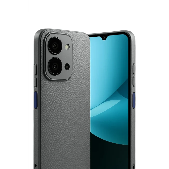 Mey İthalat®   Redmi 15C 4G Thermax Silikon Kılıf - Gri