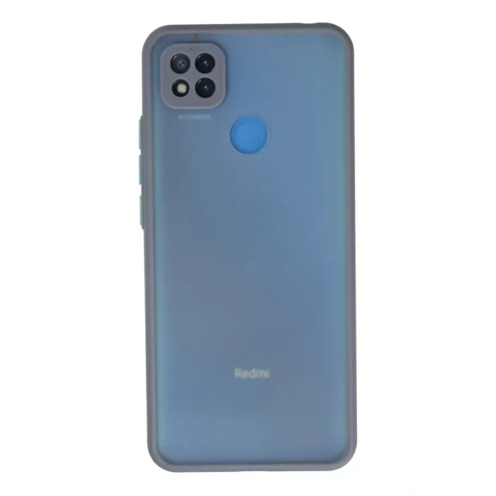 Mey İthalat®   Redmi 9C Kılıf Montreal Silikon Kapak - Gri