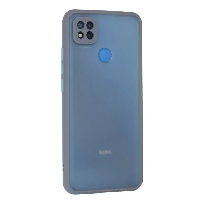 Mey İthalat®   Redmi 9C Kılıf Montreal Silikon Kapak - Gri