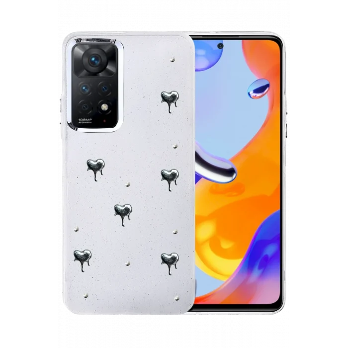 Mey İthalat®   Redmi Note 11 Pro Fiyonk Desenli Kapak - Desen 1