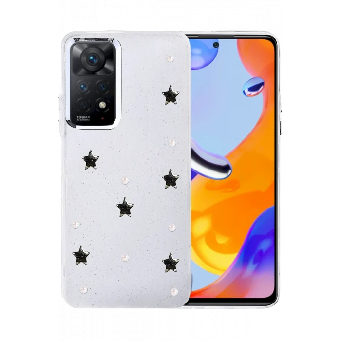 Mey İthalat®   Redmi Note 11 Pro Fiyonk Desenli Kapak - Desen 7
