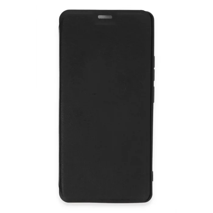 Mey İthalat®   Redmi Note 13 4G Kılıf Flip Cover - Siyah