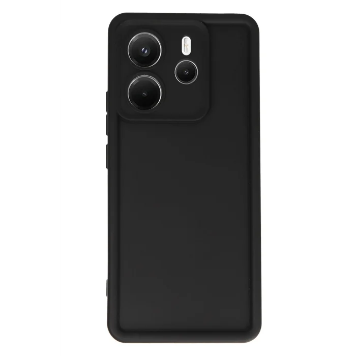 Mey İthalat®   Redmi Note 14 4G Kılıf Viera Silikon - Siyah