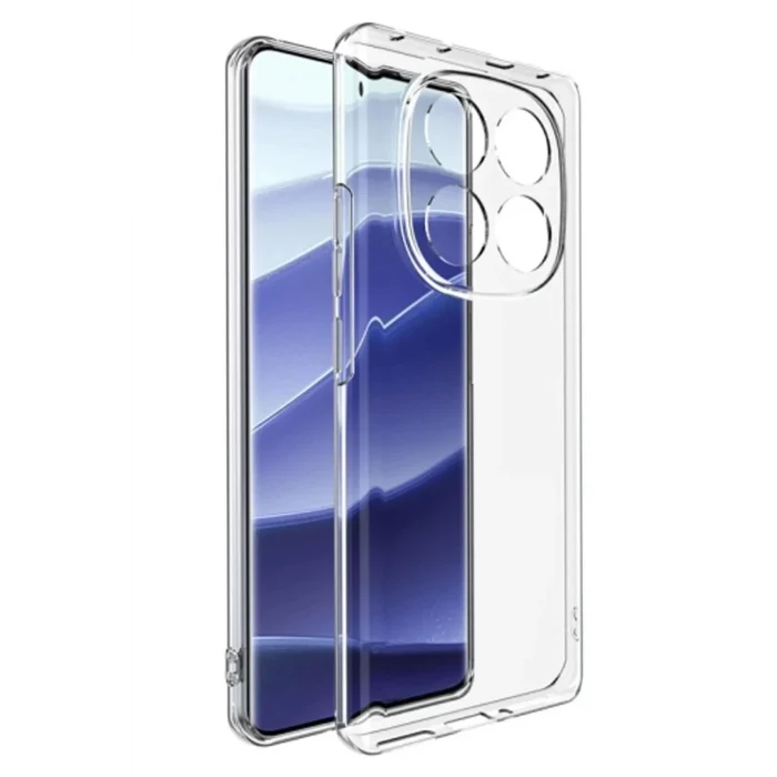 Mey İthalat®   Redmi Note 14 Pro 4G Kılıf Lüx Şeffaf Silikon
