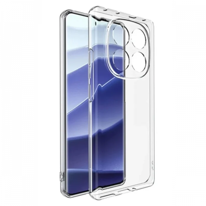 Mey İthalat®   Redmi Note 14 Pro 4G Kılıf Lüx Şeffaf Silikon