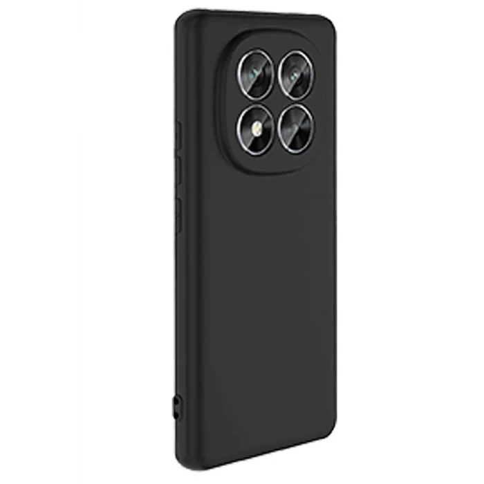 Mey İthalat®   Redmi Note 14 Pro 5G Kılıf Nano içi Kadife Silikon - Siyah
