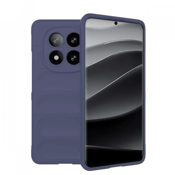 Mey İthalat®   Redmi Note 14 Pro 5G Kılıf Optimum Silikon - Lacivert