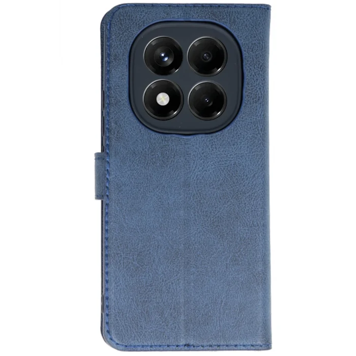 Mey İthalat®   Redmi Note 14 Pro 5G Kılıf Trend S Plus Kapaklı Kılıf - Lacivert