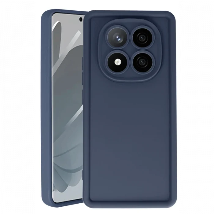 Mey İthalat®   Redmi Note 14 Pro 5G Kılıf Viera Silikon - Lacivert