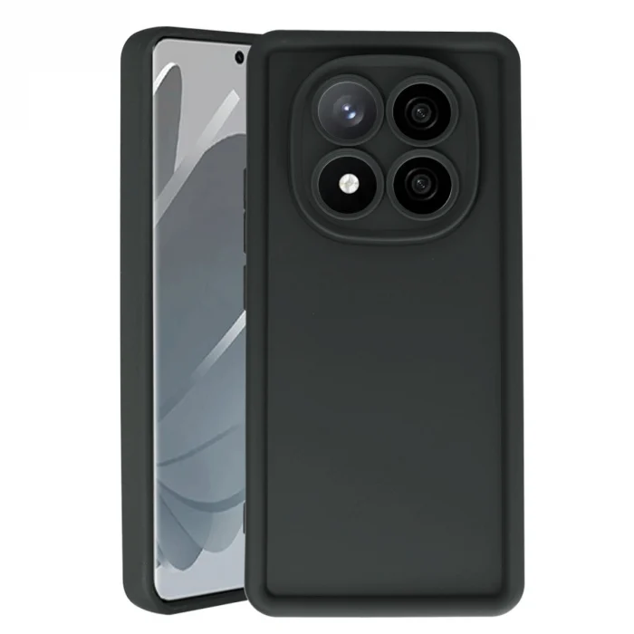 Mey İthalat®   Redmi Note 14 Pro 5G Kılıf Viera Silikon - Siyah