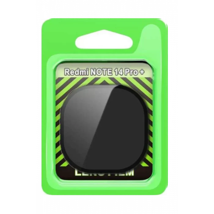 Mey İthalat®   Redmi Note 14 Pro Plus Raze Metal Kamera Lens - Siyah