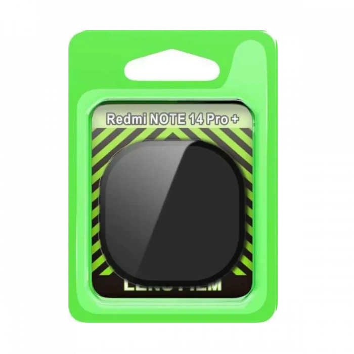 Mey İthalat®   Redmi Note 14 Pro Plus Raze Metal Kamera Lens - Siyah
