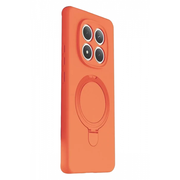 Mey İthalat®   Redmi Note 15 4G Regal Magsafe Standlı Kapak - Turuncu