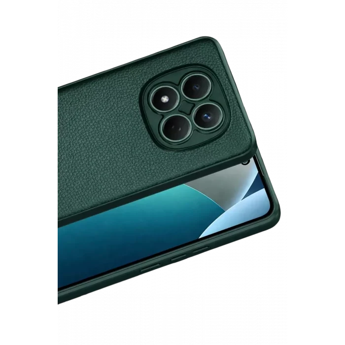 Mey İthalat®   Redmi Note 15 4G Thermax Silikon Kılıf - Koyu Yeşil