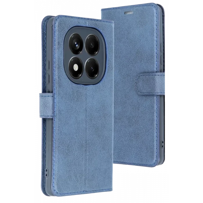 Mey İthalat®   Redmi Note 15 4G Trend S Plus Kapaklı Kılıf - Lacivert