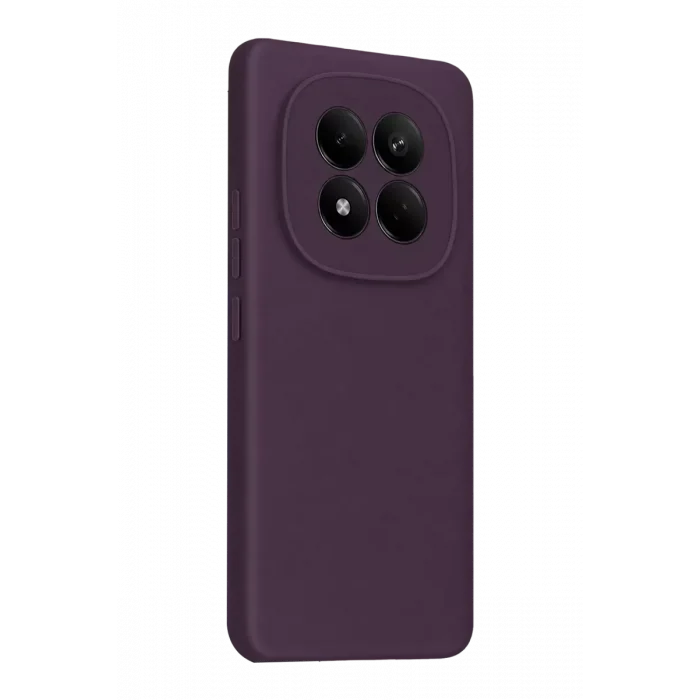 Mey İthalat®   Redmi Note 15 Pro 4G First Silikon - Mürdüm