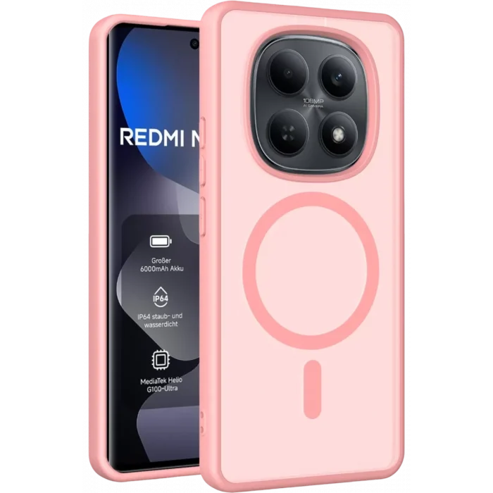 Mey İthalat®   Redmi Note 15 Pro 4G Jota Magsafe Kapak - Pudra