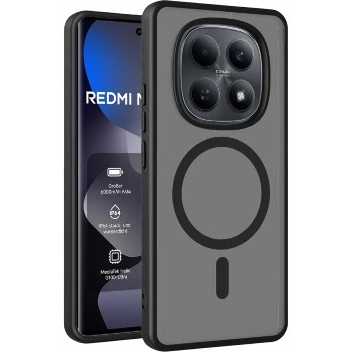 Mey İthalat®   Redmi Note 15 Pro 4G Jota Magsafe Kapak - Siyah