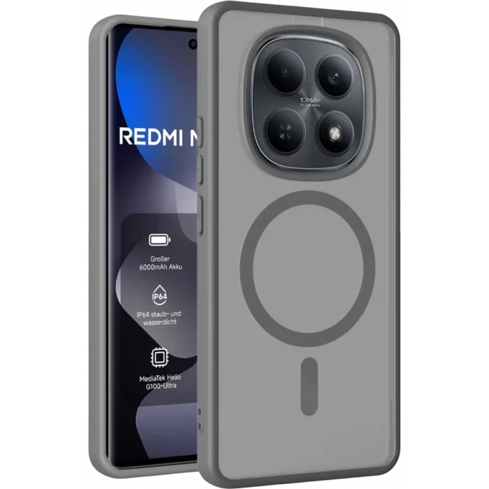 Mey İthalat®   Redmi Note 15 Pro 4G Jota Magsafe Kapak - Titan Gri