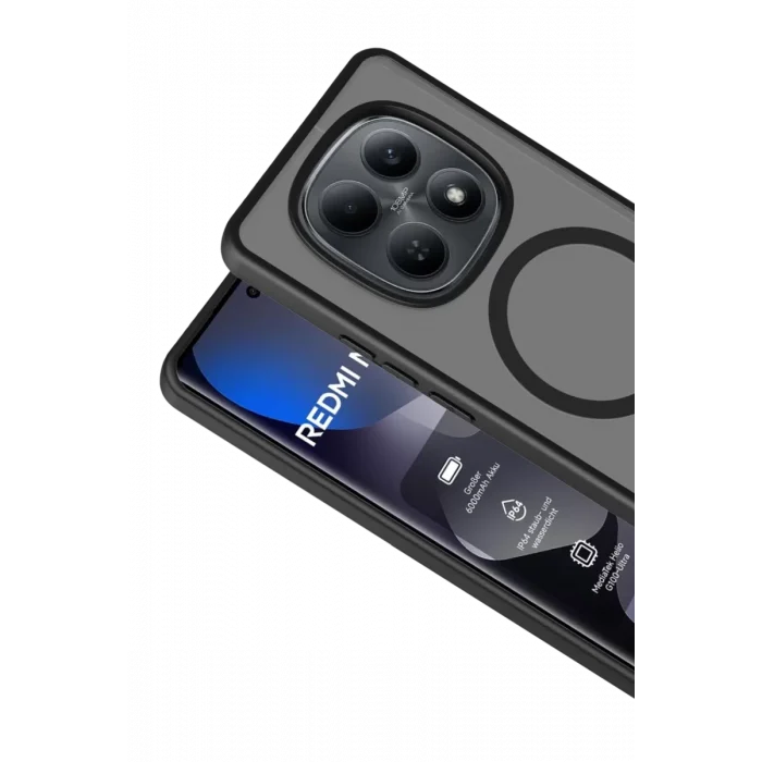 Mey İthalat®   Redmi Note 15 Pro 5G Jota Magsafe Kapak - Siyah