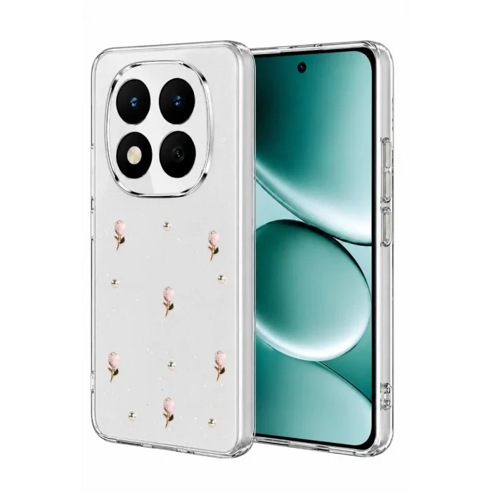 Mey İthalat®   Redmi Note 15 Pro Plus 5G Fiyonk Desenli Kapak - Desen 6