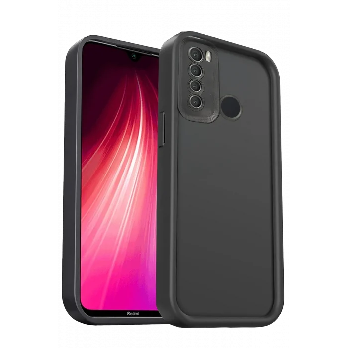 Mey İthalat®   Redmi Note 8 Kılıf Viera Silikon - Siyah
