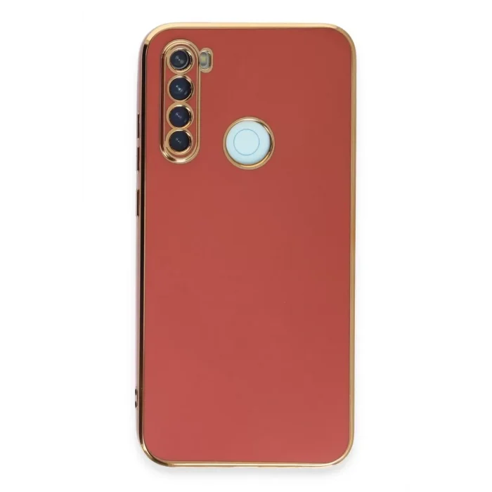 Mey İthalat®   Redmi Note 8 Kılıf Volet Silikon - Kırmızı