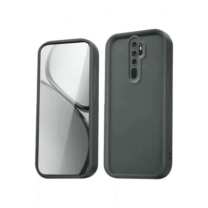 Mey İthalat®   Redmi Note 8 Pro Kılıf Viera Silikon - Gri
