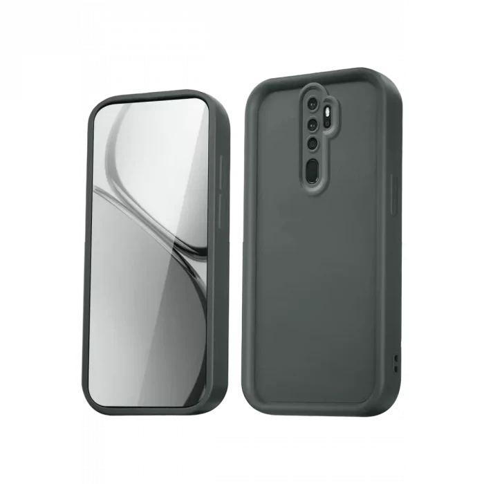 Mey İthalat®   Redmi Note 8 Pro Kılıf Viera Silikon - Gri