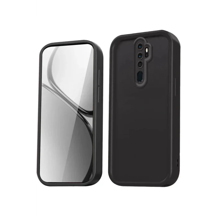 Mey İthalat®   Redmi Note 8 Pro Kılıf Viera Silikon - Siyah