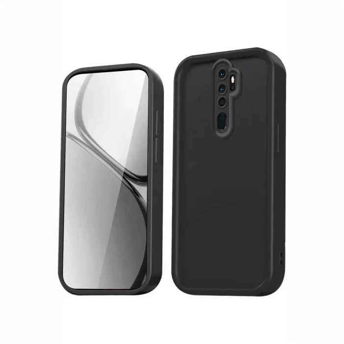 Mey İthalat®   Redmi Note 8 Pro Kılıf Viera Silikon - Siyah