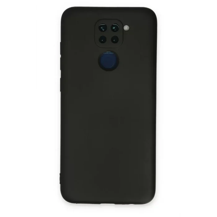 Mey İthalat®   Redmi Note 9 Kılıf Nano içi Kadife Silikon - Siyah