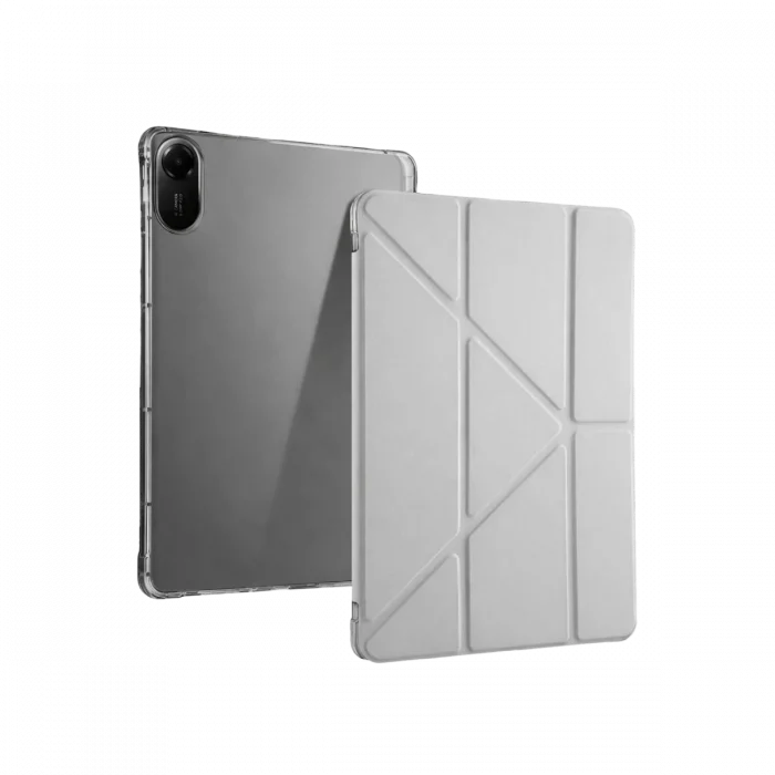 Mey İthalat®   Redmi Pad 2 Kalemlikli Mars Tablet Kılıfı - Gri