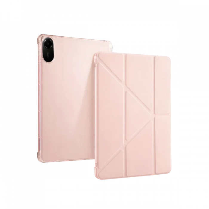 Mey İthalat®   Redmi Pad 2 Kalemlikli Mars Tablet Kılıfı - Rose Gold