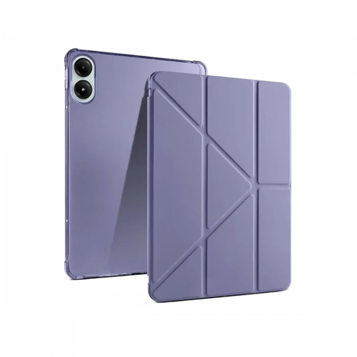 Mey İthalat®   Redmi Pad Pro 12.1 Kılıf Kalemlikli Mars Tablet Kılıfı - Lavender