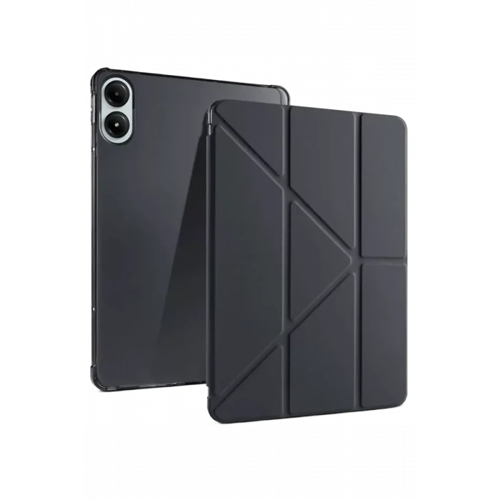 Mey İthalat®   Redmi Pad Pro 12.1 Kılıf Kalemlikli Mars Tablet Kılıfı - Siyah