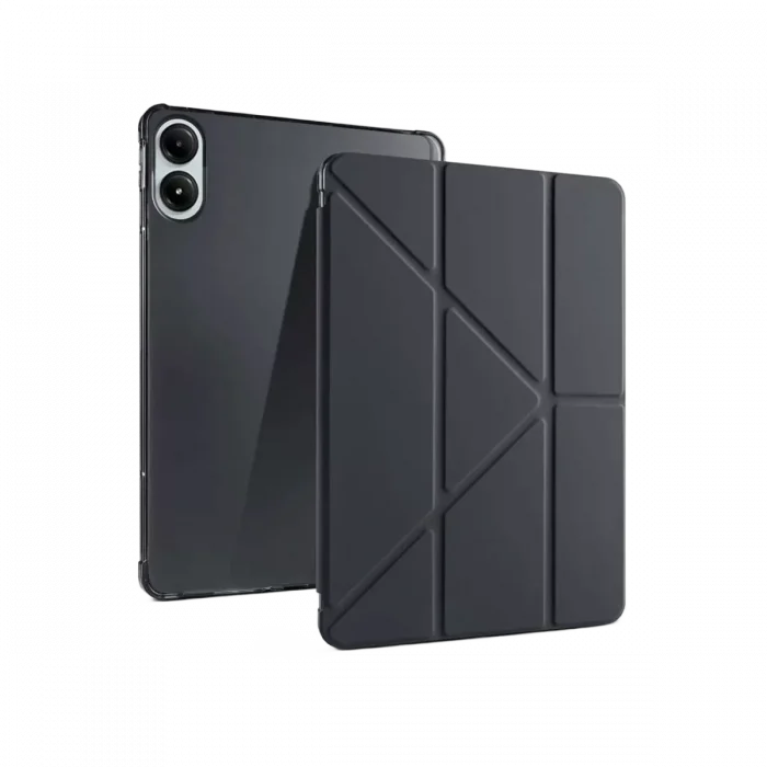 Mey İthalat®   Redmi Pad Pro 12.1 Kılıf Kalemlikli Mars Tablet Kılıfı - Siyah