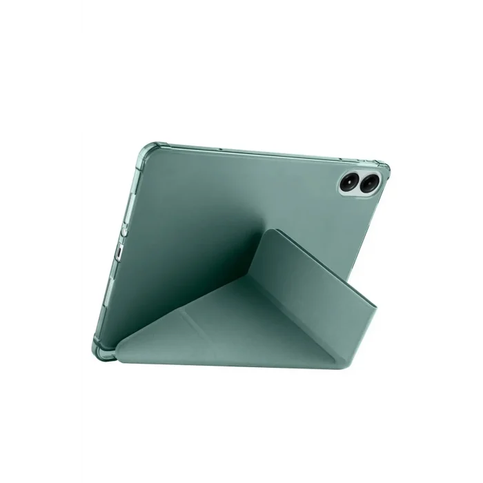 Mey İthalat®   Redmi Pad SE 4G Kılıf Kalemlikli Mars Tablet Kılıfı - Koyu Yeşil