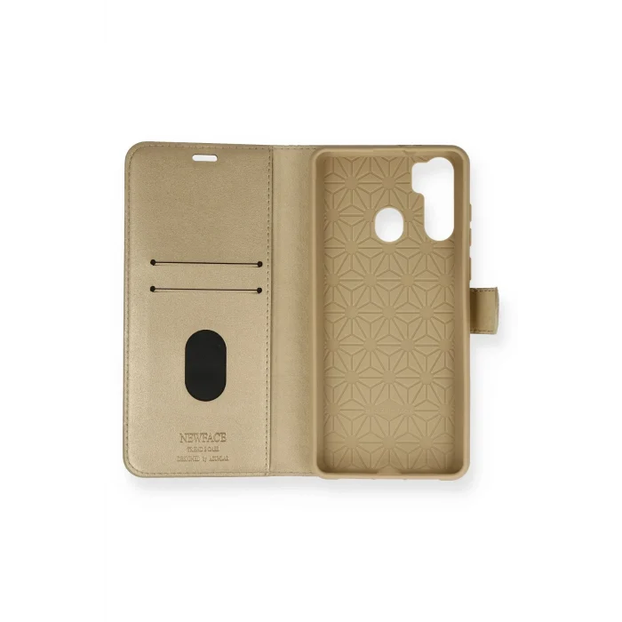Mey İthalat®  Reeder P13 Blue Max Kılıf Trend S Plus Kapaklı Kılıf - Gold