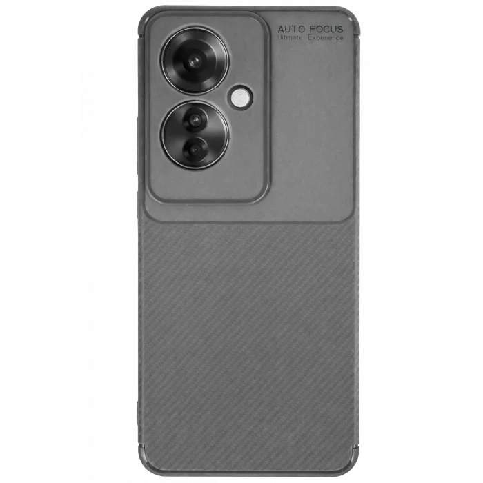 Mey İthalat®   Reno 11F Kılıf Auto Focus Karbon Kapak - Gri